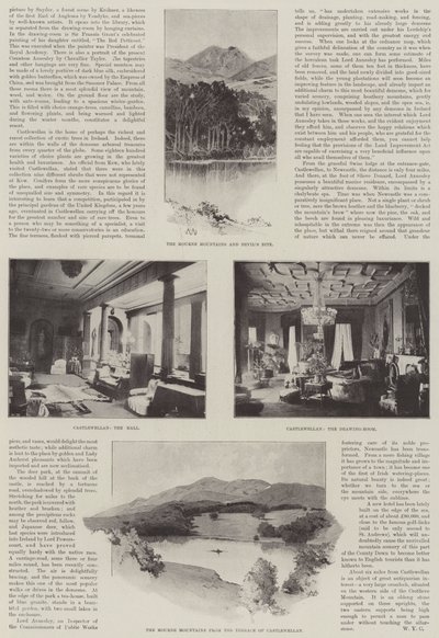 Castlewellan door Charles Auguste Loye